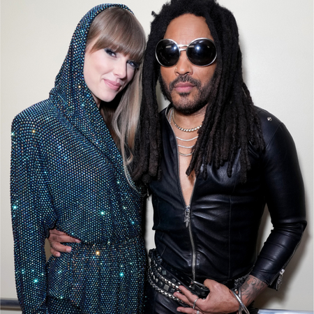 Lenny Kravitz and Taylor Swift