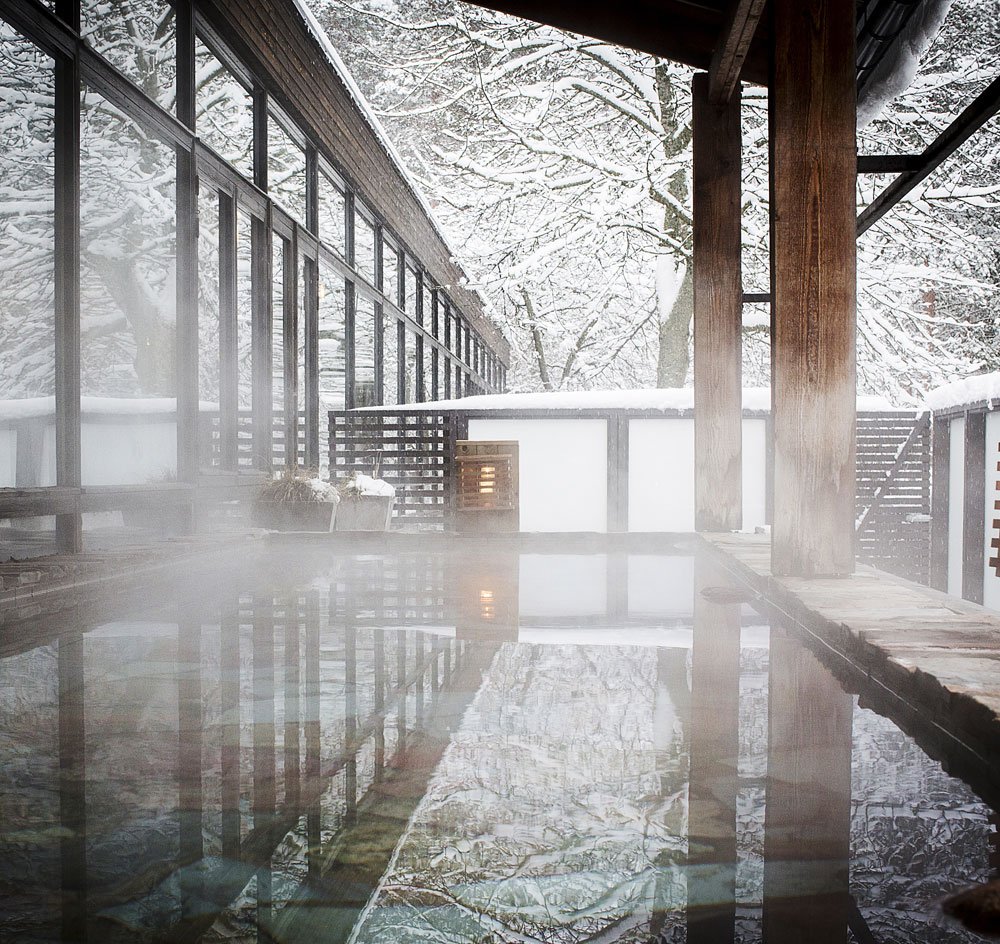 Japanese bath house, restaurant and hotel named Yasuragi
