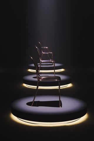 Philippe Starck Miss Dior chairs at Milan Design Week