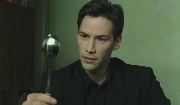 neo the matrix spoon