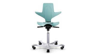 Product shot of the HÅG Capisco ergonomic office chair