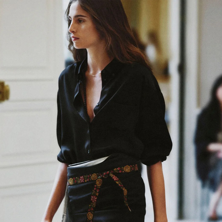 Photos from The Row's Summer 2027 show during Paris Fashion Week.