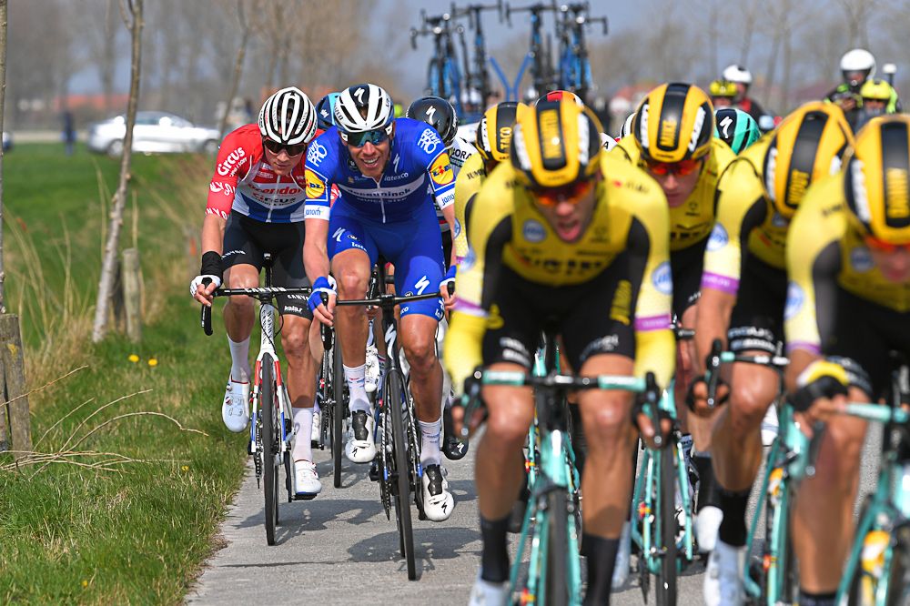 Mathieu van der Poel finding his place in the WorldTour peloton at Gent-Wevelgem