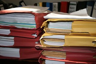 Pile of documents 