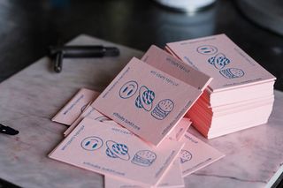 letterpress business cards