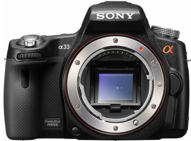 Sony Alpha A33 mount