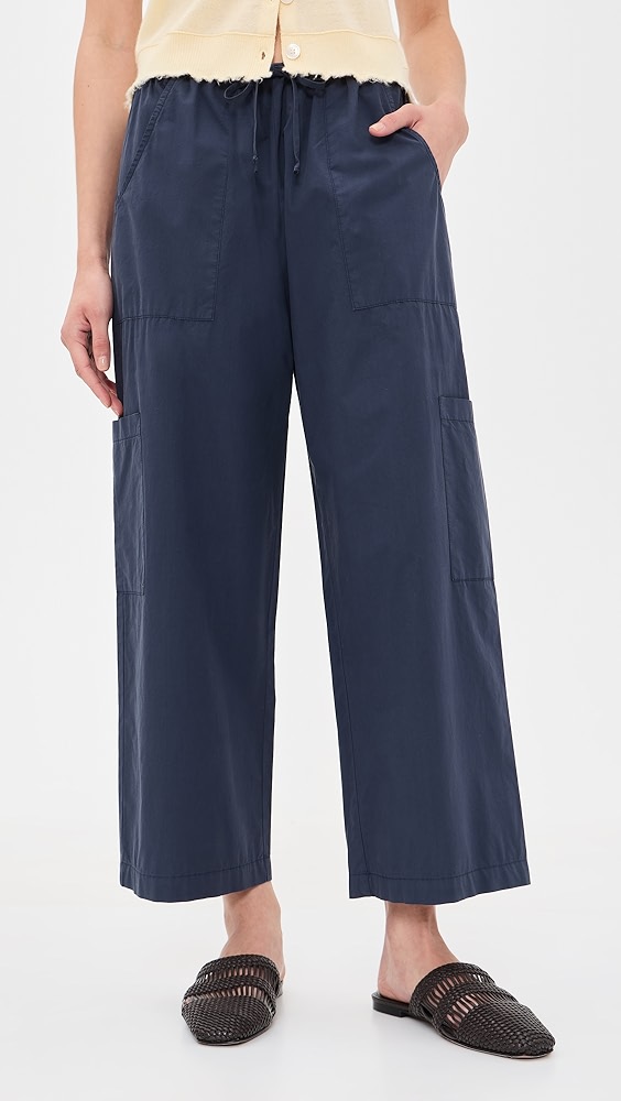 Donni. the Pop Drawstring Cargo Pants