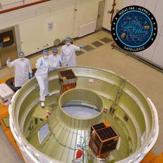 Satellogic prepares its two small Earth observation satellites Preparing ÑuSat 7 and 8 (nicknamed Sophie and Marie) for launch on a Long March 2D rocket.