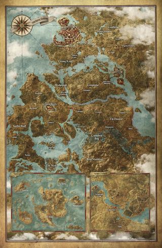 Witcher 3 Northern Realms Map