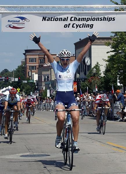 Brooke Miller (TIBCO) doubles up on her stars and stripes