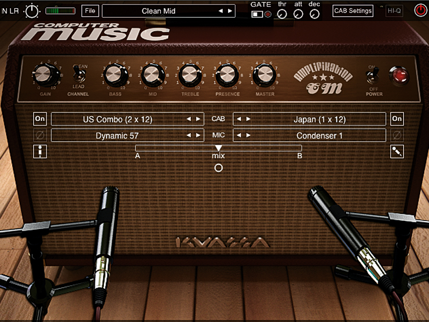 Power up your vocals by pushing them through a guitar amp sim.