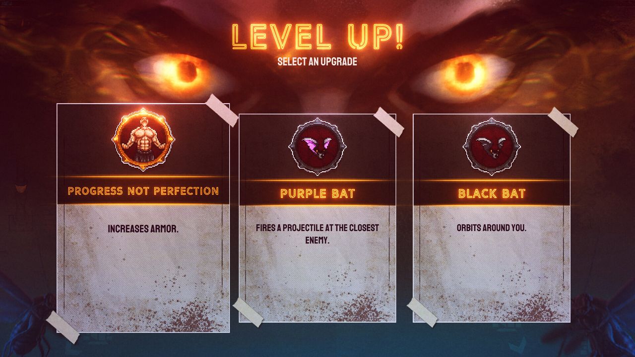 renfield item selection screen