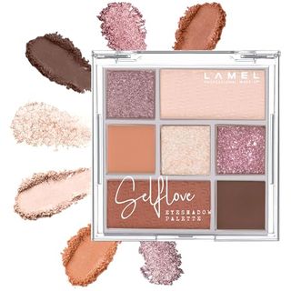 Lamel Selflove Eyeshadow Palette on a white background