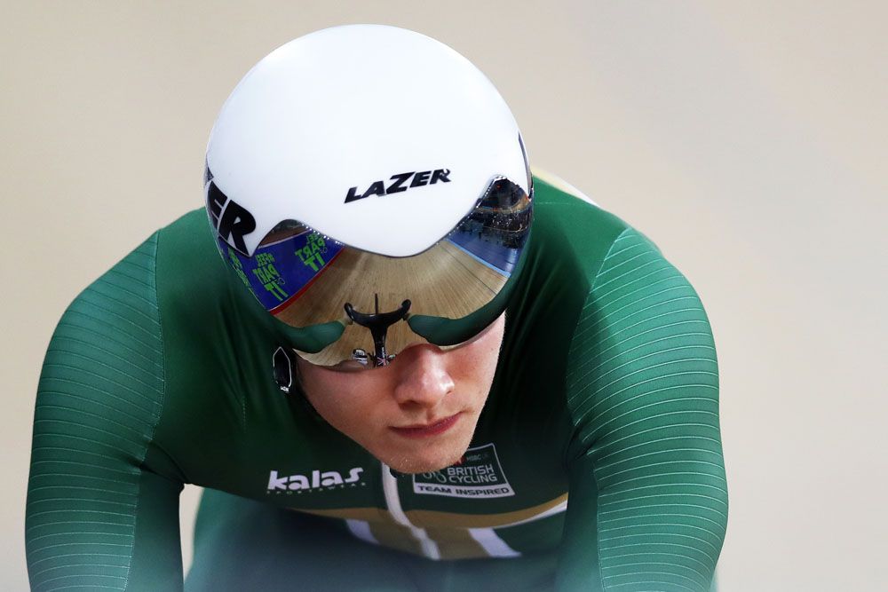 Jack Carlin in action (Great Britain)