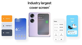 OPPO Find N2 Flip cover screen