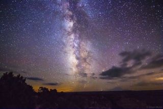 Milky Way Over The Grand Canyon South Rim