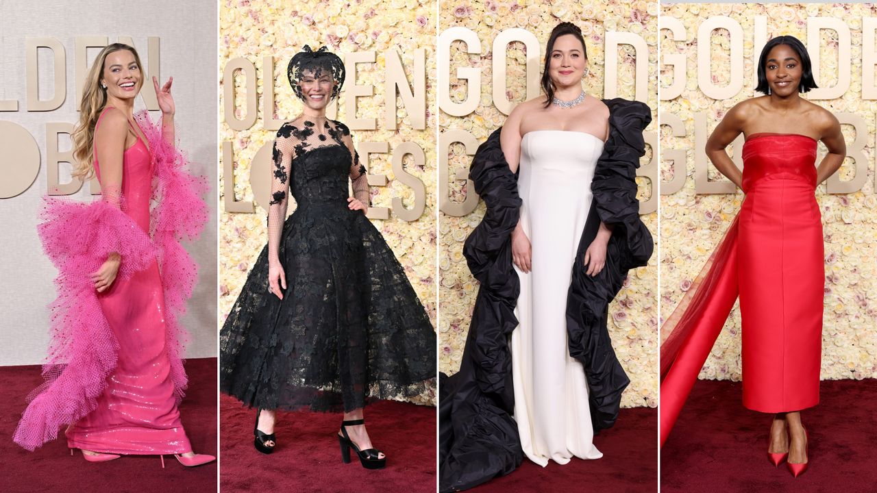 the best red carpet looks from the golden globes