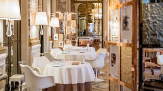 Restaurant Le Meurice Alain Ducasse has two Michelin stars