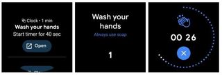 Wear Os Clock Wash Your Hands