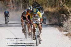 Brendan Johnston (Giant) at Big Sugar Gravel, the final round of the Life Time Grand Prix where he raced on October 19 before returning to Australia to race Gravelista