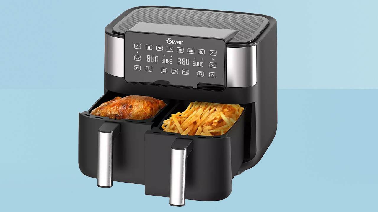 Swan 7.6L Dual Air Fryer