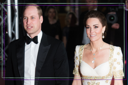 Prince William and Kate middleton at the BAFTAs