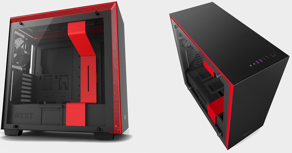 NZXT H700 - ATX Mid-Tower PC Gaming Case - Tempered Glass Panel