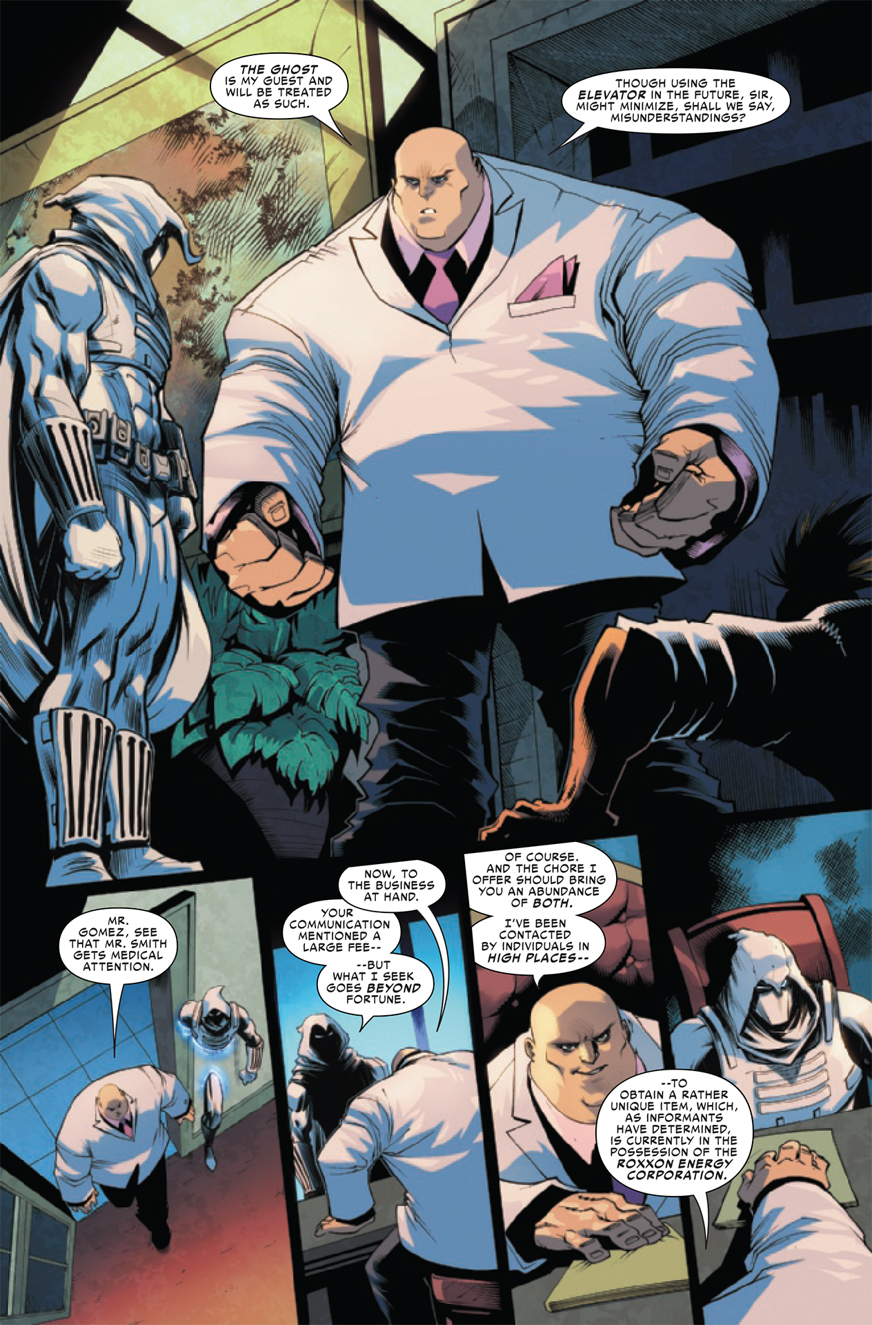 Ghost and Kingpin join the fray in Venom: Separation Anxiety #3 preview