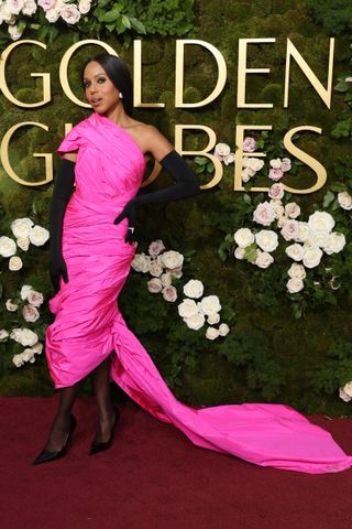 Kerry Washington attends the 82nd Annual Golden Globe Awards at The Beverly Hilton on January 05, 2025 in Beverly Hills, California.