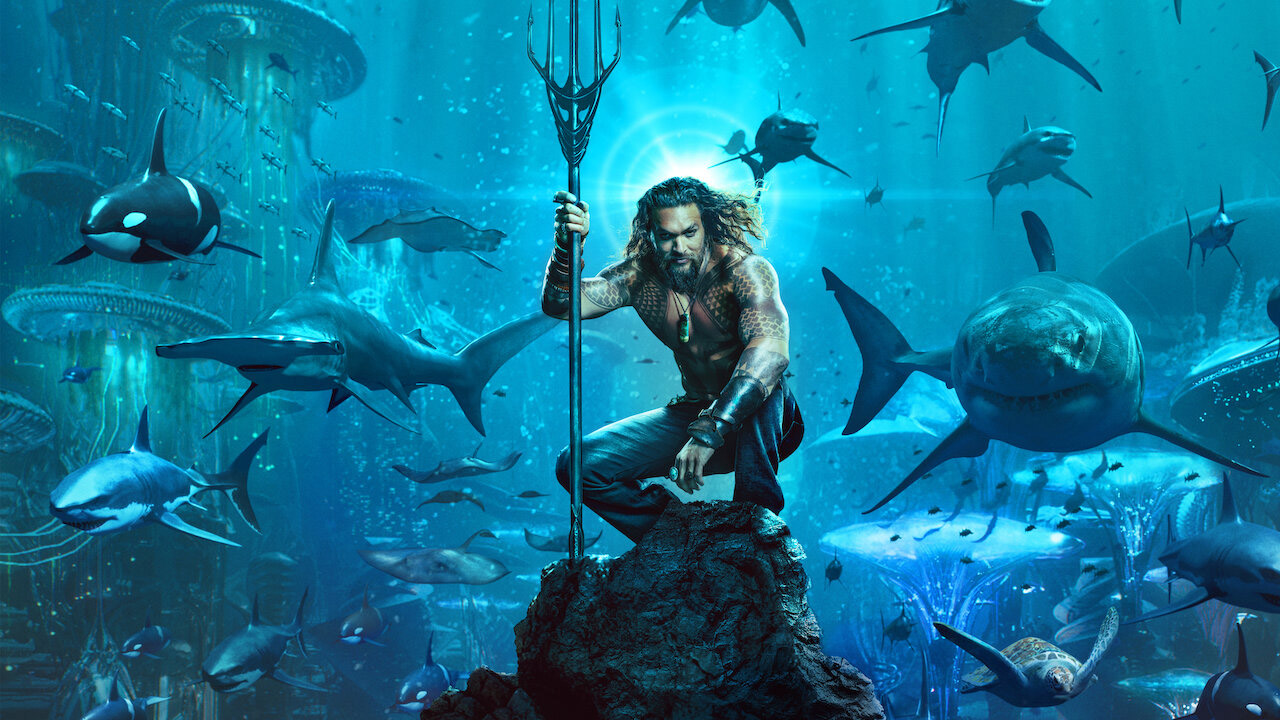 Jason Momoa as Aquaman in Aquaman