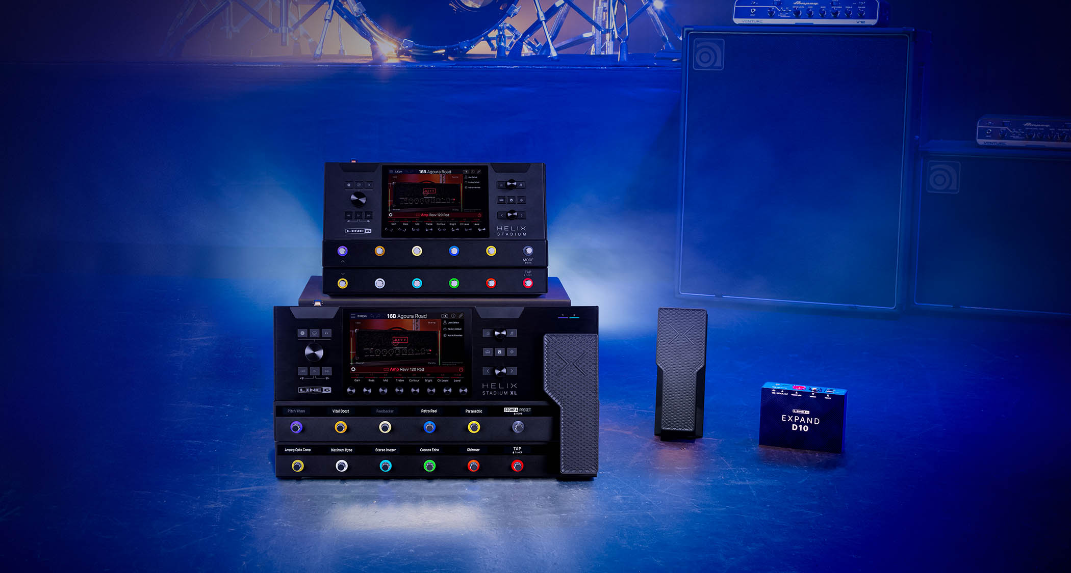 Line 6 Helix Stadium XL: The new flagship amp modeller and multi-effects unit is a dramatic expansion of the Helix framework with a suite of state-of-the-art features