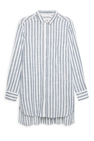 Blue Stripe Shirt, £10