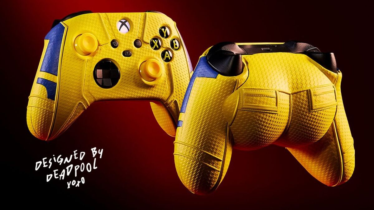 Another cheeked up Xbox controller has been revealed, this time based on Wolverine