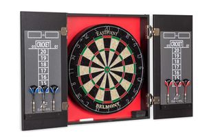 EastPoint Sports Belmont Bristle Dartboard and Cabinet Set