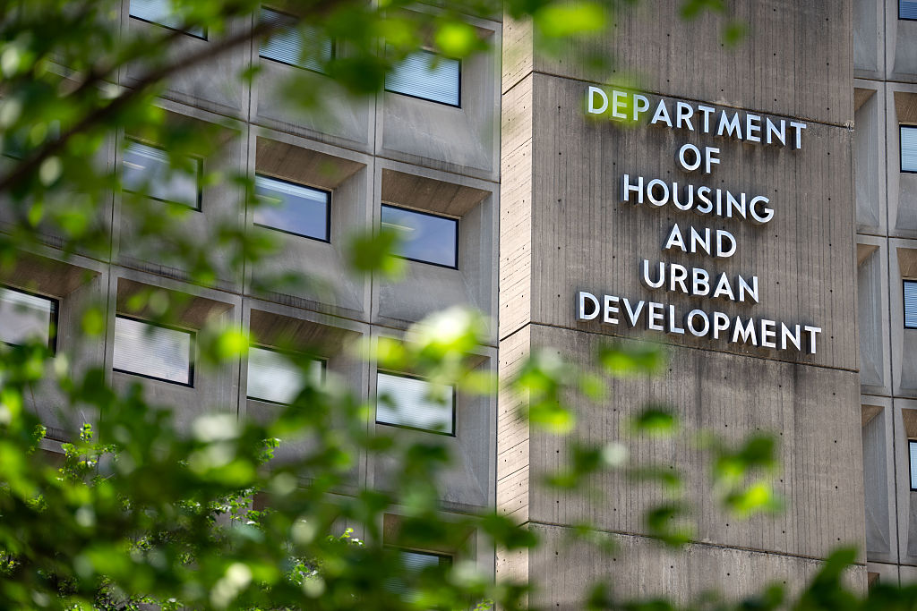 Exterior view of the office for the Department of Housing and Urban Development