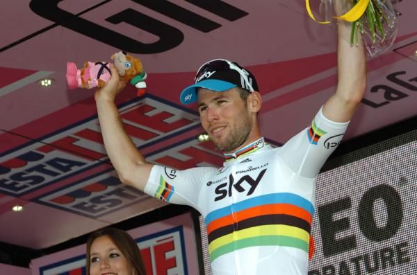 World Champion Mark Cavendish won this third stage of the race