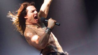Tom Cruise as Stacee Jaxx in Rock of Ages