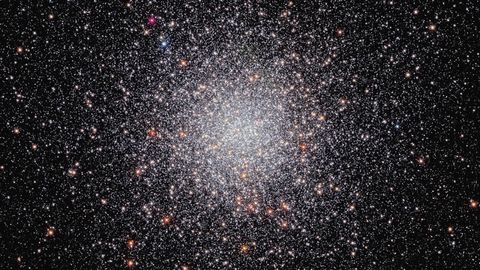 Hubble Telescope Spies A Swarm Of Stars In A Cosmic Beehive | Space