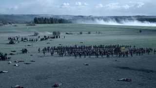 Napoleon VFX; a large battle scene without CG
