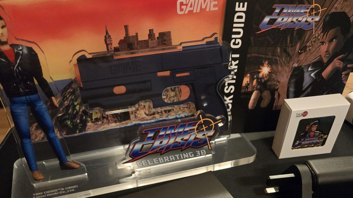 G&rsquo;AIM&rsquo;E 30th Anniversary Time Crisis Light Gun Game