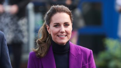 Catherine, Duchess of Cambridge visits the Ulster University Magee Campus on September 29, 2021 in Londonderry, Northern Ireland
