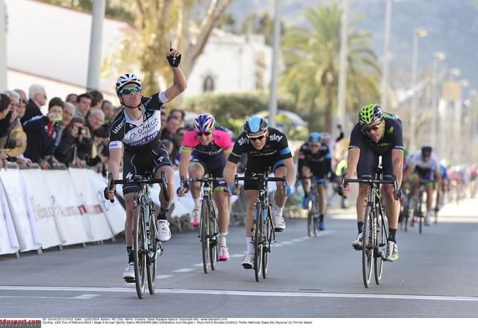 Gianni Meersman (Omega Pharma-Quickstep) wins in Mallorca
