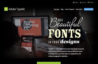 Adobe's font licensing system Typekit brings thousands of fonts from foundry partners into one library for quick browsing