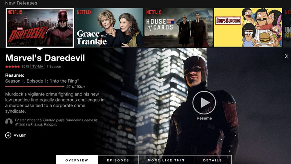 Netflix gets off the carousel with a redesigned interface | TechRadar