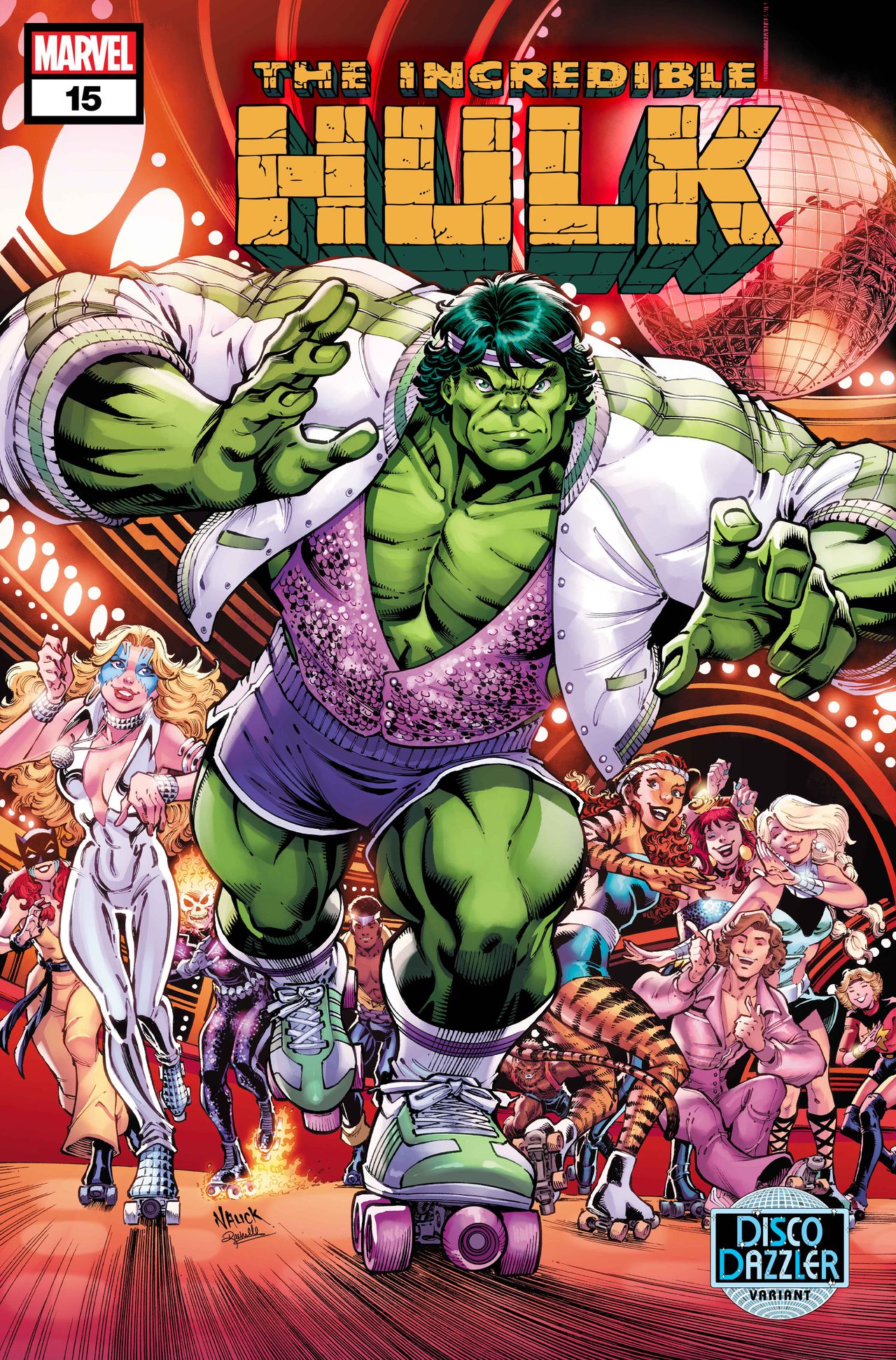 Disco Dazzler variant covers