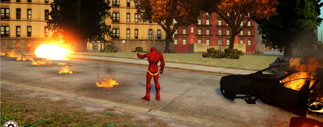 Grand Theft Auto IV Iron Man mod