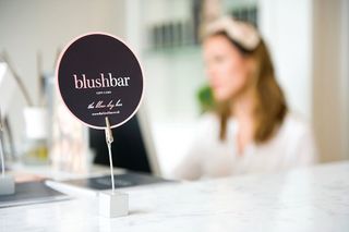 Parmenter had a hand in every aspect of the hair salon Blushbar's making: she crafted the logo, designed the print products and engineered the user experience.