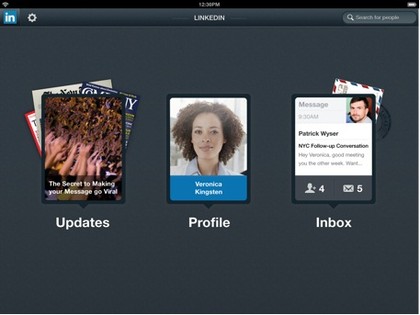 LinkedIn launches on iPad