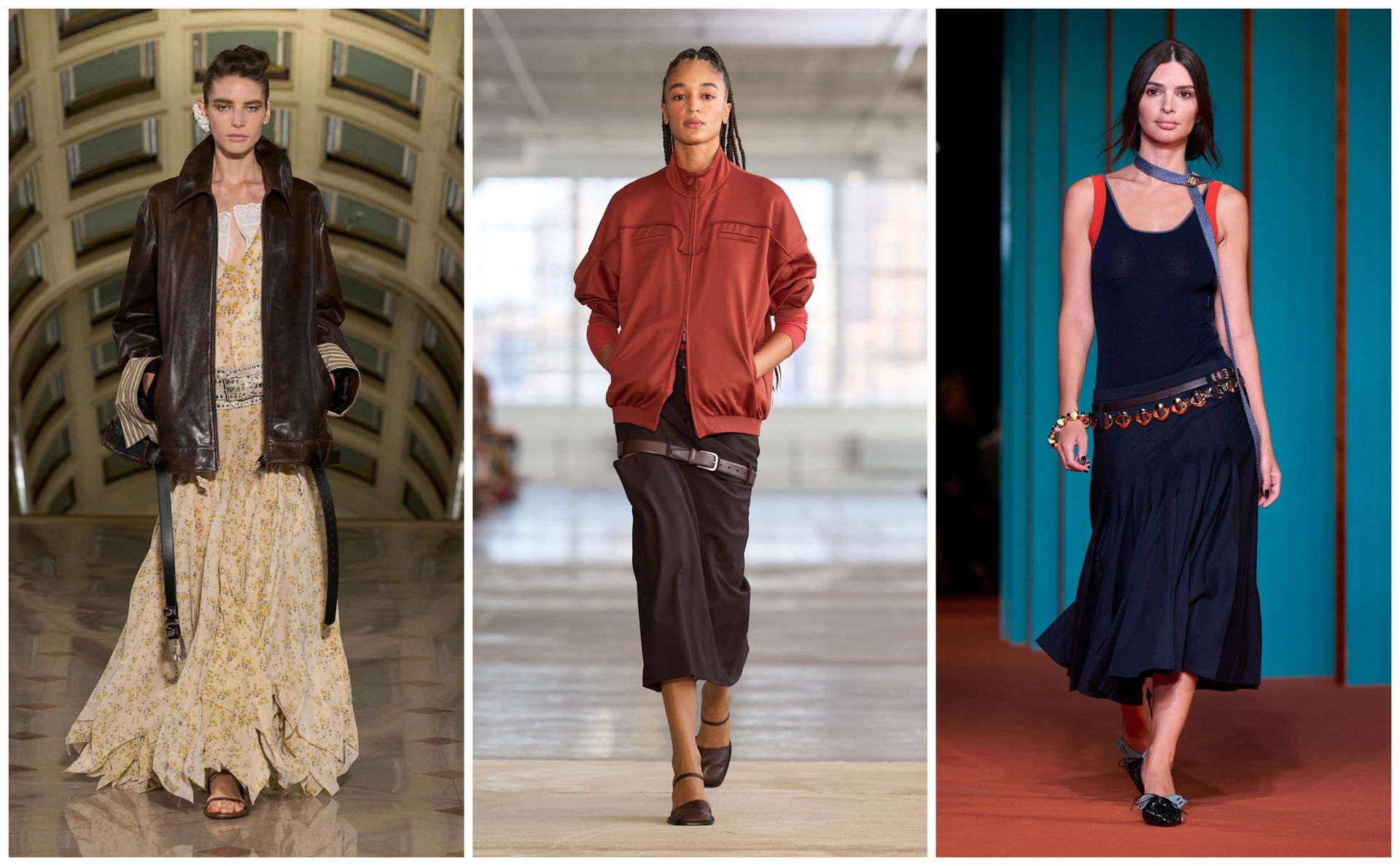 low-waist silhouettes on the spring 2027 runways