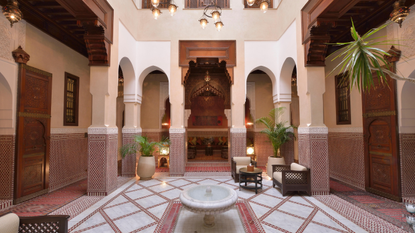 Royal Mansour lobby in Marrakech